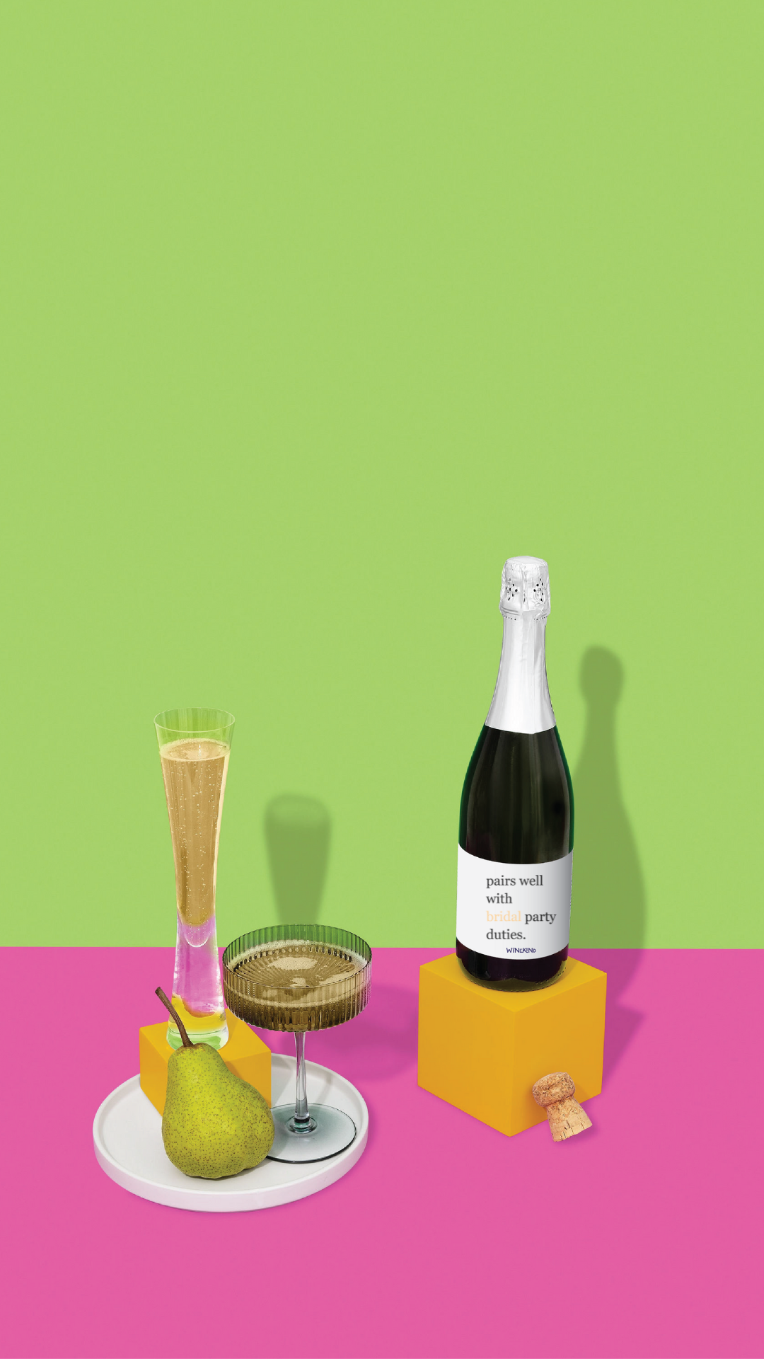 PAIRS WELL WITH BRIDAL PARTY DUTIES